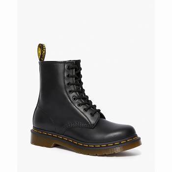 Dr Martens Női 1460 Smooth Bőr Lace Up Bakancs Fekete